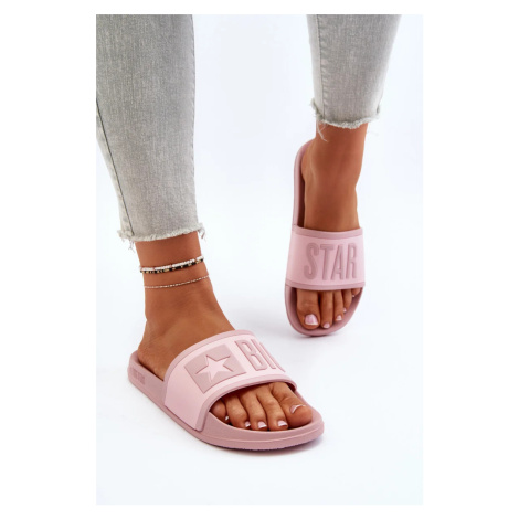 Dámské pantofle Big Star Růžové