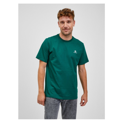 Zelené pánské tričko Converse - Pánské