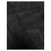 Černo-ecru dlouhá dámská oboustranná vesta (V771)