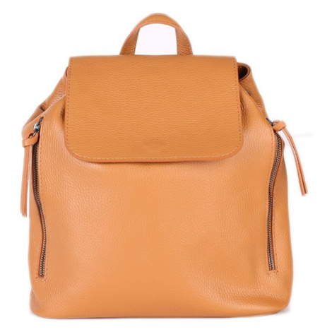 Dámské kožené batohy kvalitní Surena hnědý