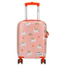ZEBRA Adventurer dětský kufr ABS - 32L - růžová