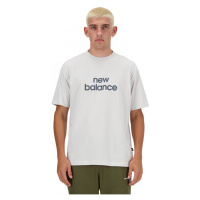 New Balance Sport essentials linear t-shirt Bílá