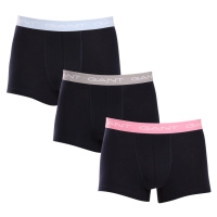 GANT 3PACK pánské boxerky černé XL