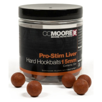 Cc moore tvrzené boilie pro-stim liver hard hookbaits - 15 mm 50 ks