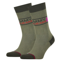 Socks - Tommy Jeans UNI TJ SOCK 2P