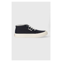 Sneakers boty Tommy Jeans TJM MID CUT CANVAS COLOR tmavomodrá barva, EM0EM01412