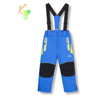 Chlapecké lyžařské kalhoty KUGO DK8230, modrá Barva: Modrá