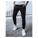 Pánské teplákové kalhoty jogger černé UX3302