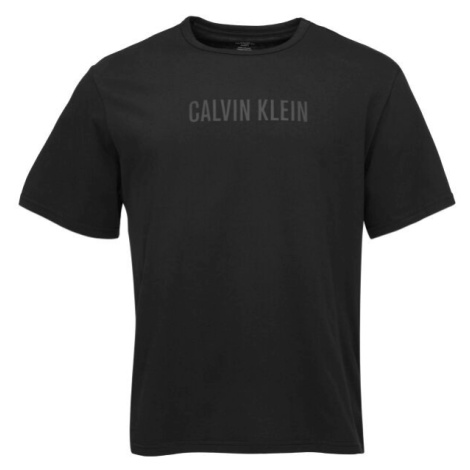 Calvin Klein S/S CREW NECK Pánské triko, černá, velikost
