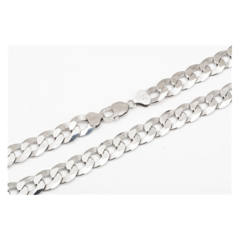 Masivní pánský stříbrný řetěz pancr 60cm 65857F + dárek zdarma Silver style