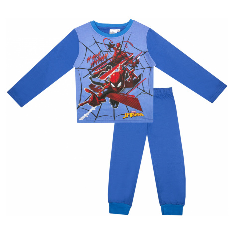 Spider Man - licence Chlapecké pyžamo - Spider Man SP-656, světlejší modrá Barva: Modrá světle Spider-Man