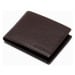 Ombre Clothing Hnědá klasická peněženka A609