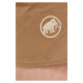 Outdoorové šortky Mammut Hiking béžová barva, medium waist
