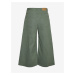 Zelené zkrácené široké džíny VERO MODA Clive