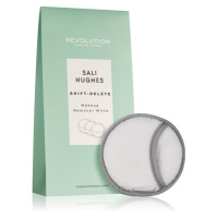 Revolution Skincare X Sali Hughes Shift-Delete pratelné odličovací tampony z mikrovlákna 3 ks