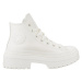 Converse CHUCK TAYLOR ALL STAR LUGGED HEEL LEATHER PLATFORM Bílá