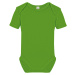 Link Kids Wear Dětské body s krátkým rukávem X940 Lime Green
