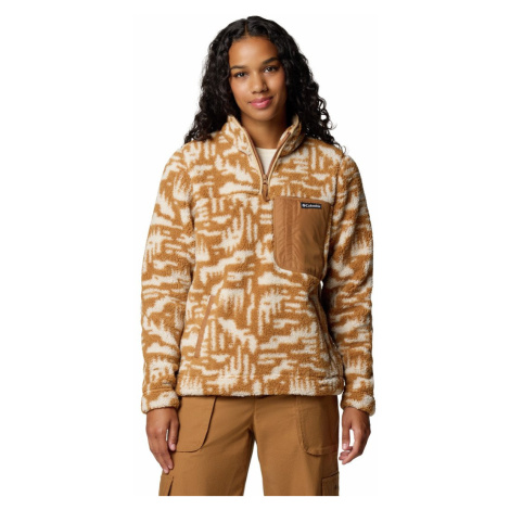 Columbia West Bend™ 1/4 Zip II W 2085734224 - camel brown/highland tonal