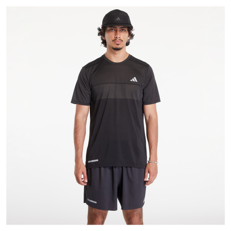 Tričko adidas Ultimateadidas HEAT.RDY Engineered Running Short Sleeve Tee Black/ Grey Four