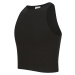 Sf Dívčí crop top SM106 Black