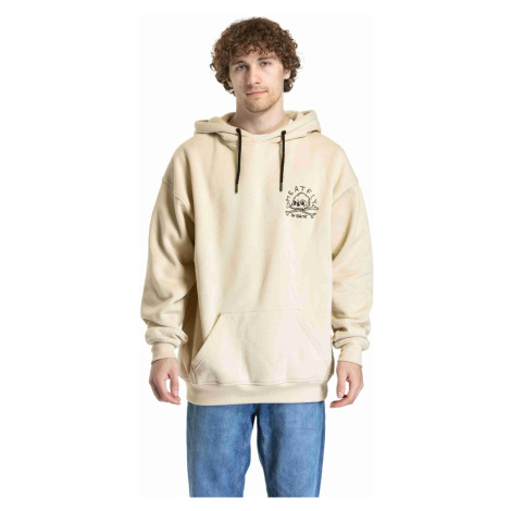 Meatfly unisex mikina Fry Skull Beige | Písková