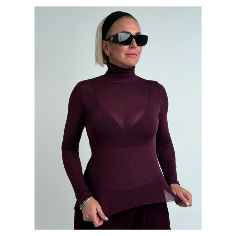 Bordó rolák s kašmírem MISTO