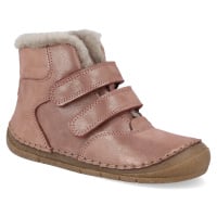 Dětské zimní boty Froddo - Flexible Paix Up Winter Pink/gold růžovo zlaté