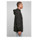 Recycled Basic Pull Over Jacket - black