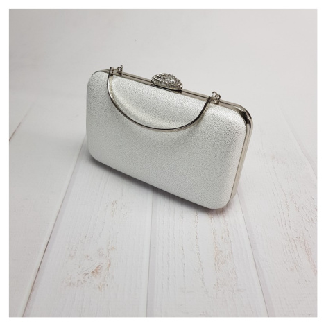 Stříbrná třpytivá kabelka