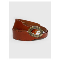 Big Star Woman's Belt 240101 Natural Leather-802