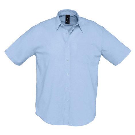 SOĽS Brisbane Pánská košile SL16010 Sky blue SOL'S