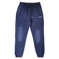 Chlapecké riflové kalhoty, tepláky Wolf T2461, modrá Barva: Modrá