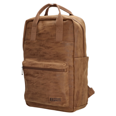 Enrico Benetti Rotterdam 13" Notebook Backpack Camel EB-66597010