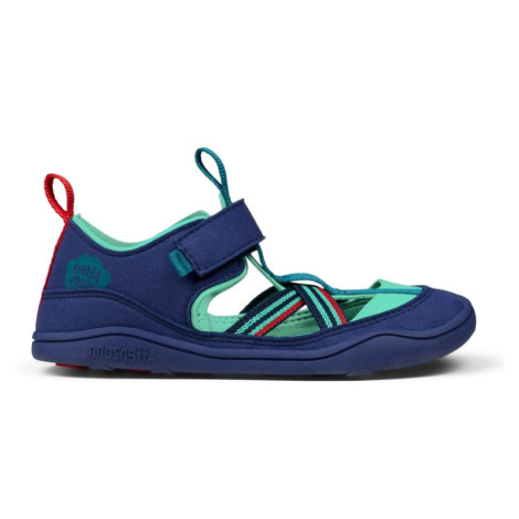 Affenzahn SANDAL VEGAN BREEZE CREATIVE OCTOPUS Blue | Dětské barefoot sandály