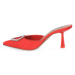 Steve Madden RED LUXE CITY SATIN Červená