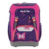 Školní batoh Step by Step GRADE Shiny Butterfly