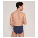 Pánské slipy EVER Airy Brief C2P - - modré M008 - SLOGGI