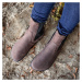 GROUNDIES CAMDEN WOMEN Barefoot+ Dark Brown | Dámské chelsea zateplené barefoot boty