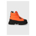 Kotníkové boty Palladium REVOLT BOOT OVERCUSH dámské, oranžová barva, 98863.835.M