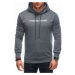 Men's zip-up sweatshirt B1653 - grey