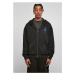 Pánská mikina zip // Mister Tee / Grid Head Butterfly Oversize Hoody black