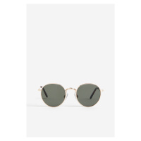 H & M - Kulaté sluneční brýle - černá