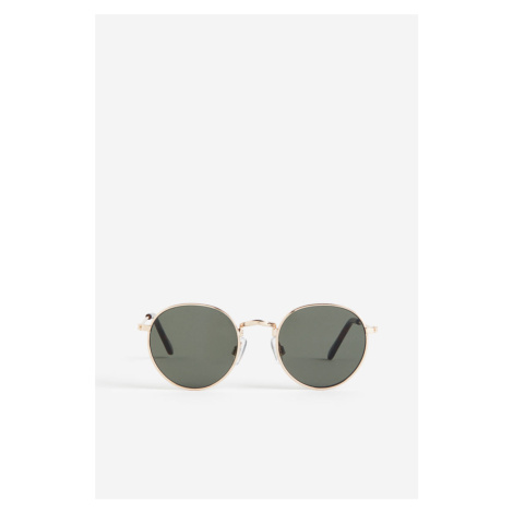H & M - Kulaté sluneční brýle - černá H&M