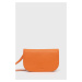 Kožená kabelka Marc O'Polo oranžová barva
