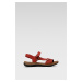 Sandály Go Soft WI23-4773-01 Přírodní kůže (useň) - Lícová