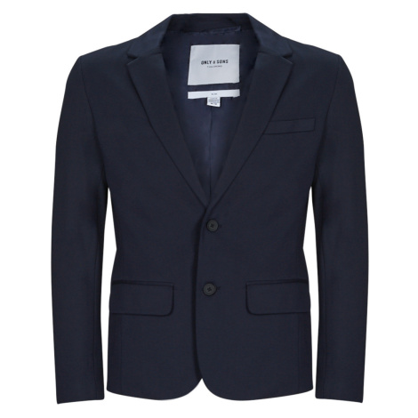 Only & Sons ONSMARK SLIM 0209. BLAZER NOOS Tmavě modrá