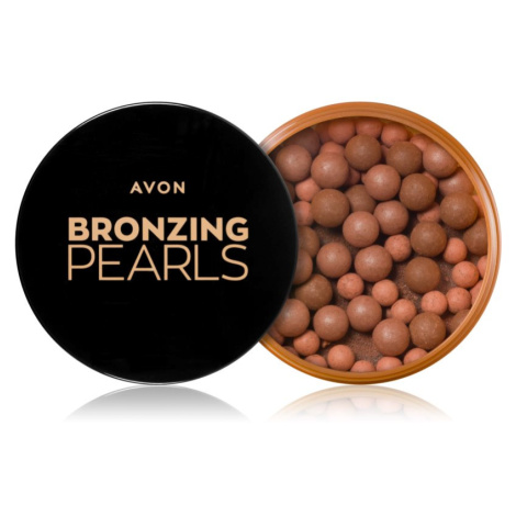 Avon Pearls bronzové tónovací perly odstín Medium 28 g