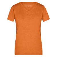 James&Nicholson Dámské tričko JN973 Orange Melange