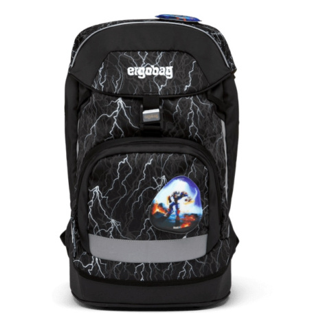 Školní batoh pro prvňáčky Ergobag prime Black 2021 reflexní.