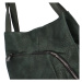 Dámský módní koženkový batůžek  Dafne, zelená